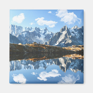 Berg Mont Blanc Massif, Frankrike Magnet