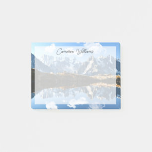 Berg Mont Blanc Massif, Frankrike Post-it Block
