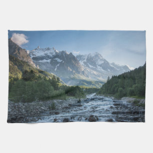 Berg Mont Blanc Massif, Italien Kökshandduk