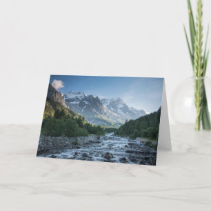 Berg Mont Blanc Massif, Italien Kort