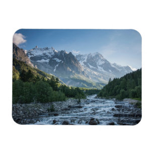 Berg Mont Blanc Massif, Italien Magnet