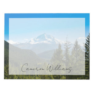 Berg   Mt. Huva Oregon Anteckningsblock