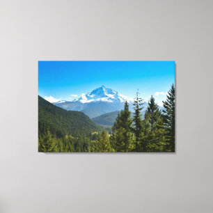 Berg Mt. Huva Oregon Canvastryck