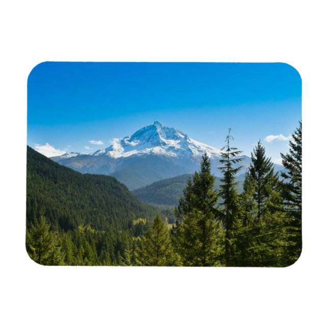 Berg | Mt. Huva Oregon Magnet (Horisontell)