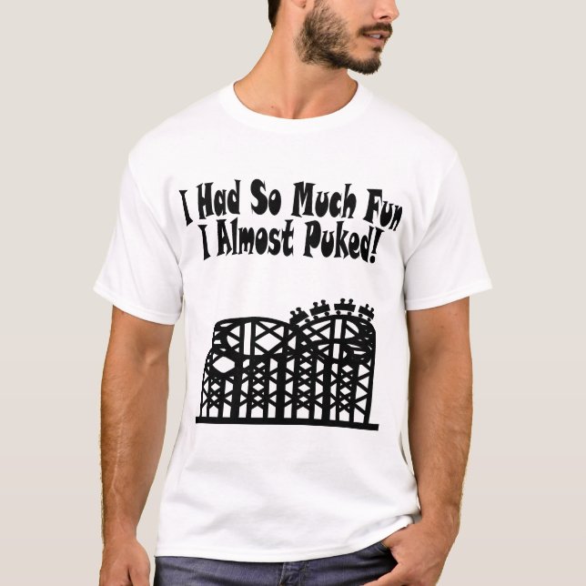 Berg- och dalbana t-shirt (Framsida)