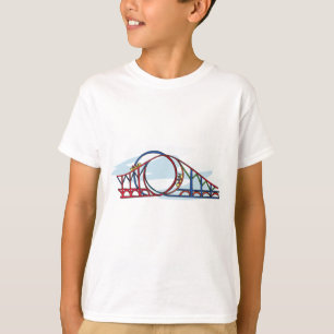 Berg- och dalbana tee shirt