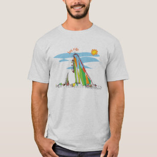 Berg- och dalbanautslagsplats t shirt