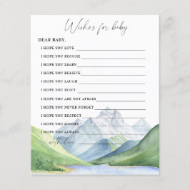 Berg - önskemål för baby