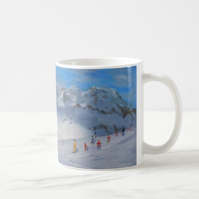 Berg överträffar Tignes 2009 Kaffemugg (Höger)