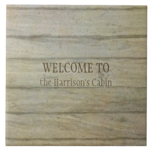 Berg personlig för kabin för sjögräs välkomme kakelplatta