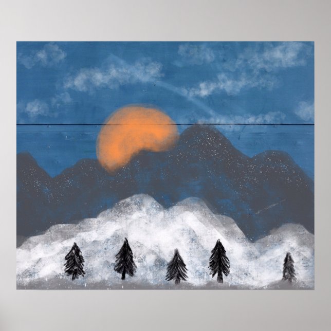 Berg Poster (Framsidan)