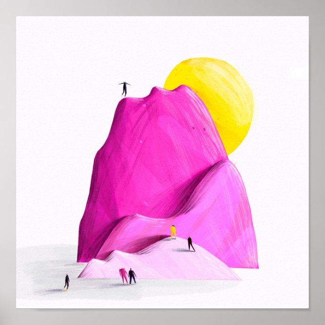 Berg Poster (Framsidan)