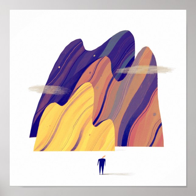 Berg Poster (Framsidan)