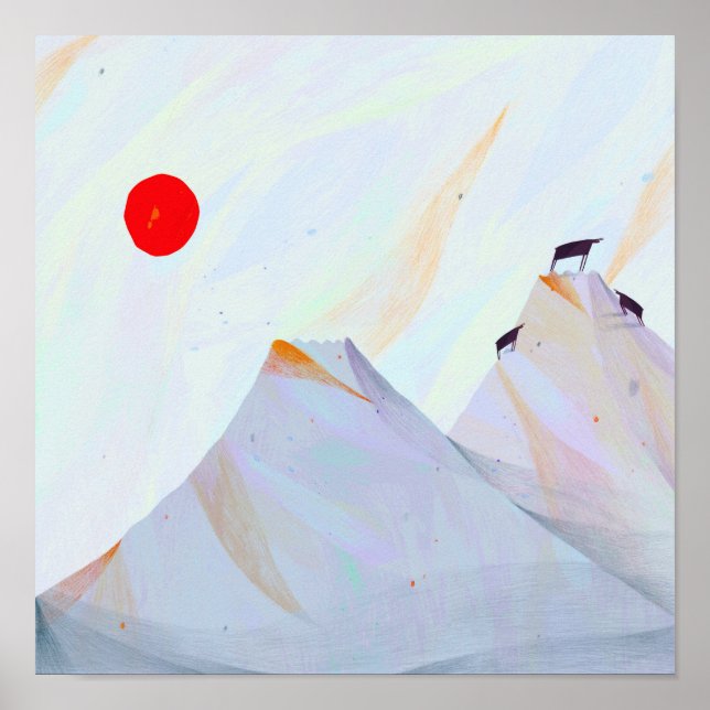 Berg Poster (Framsidan)