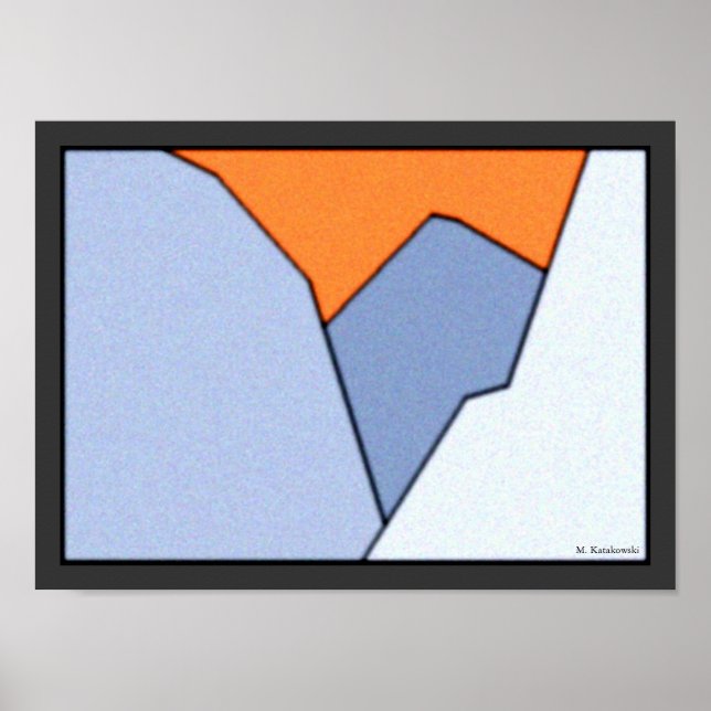 Berg Poster (Framsidan)