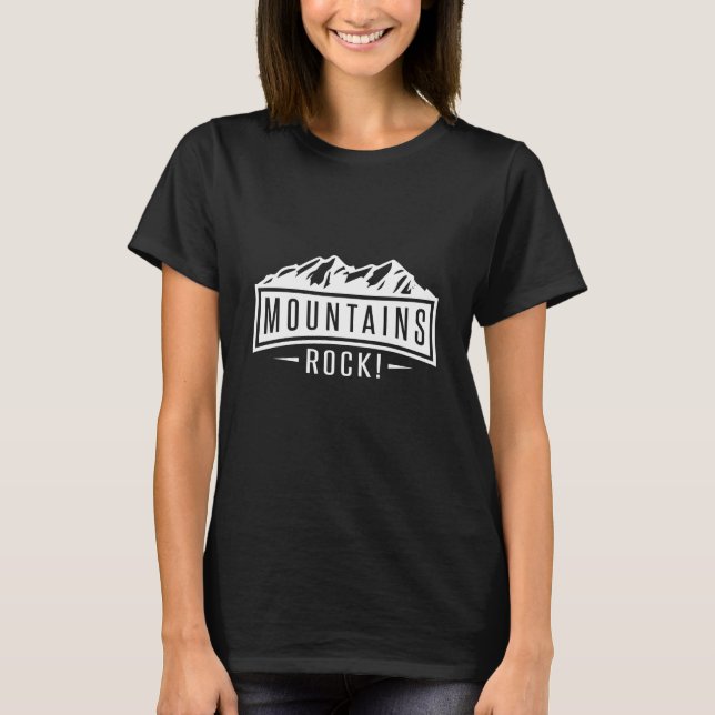 Berg Rockar T Shirt (Framsida)