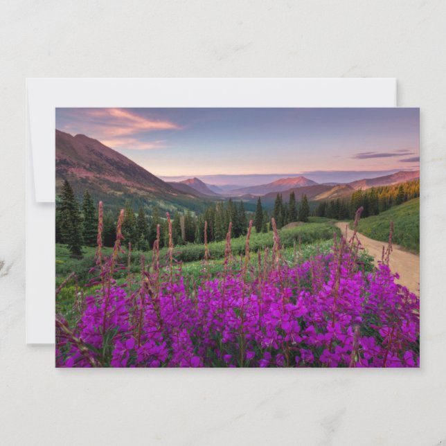 Berg | Rocky mountains, Colorado Tack Kort (Framsida)