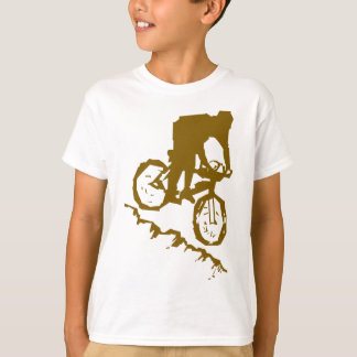 Berg som cyklar cykeln tee shirt