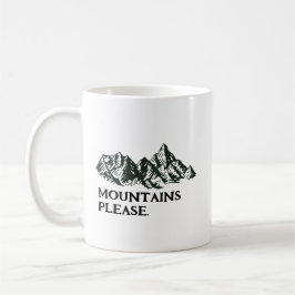 Berg som kallar kaffemugg