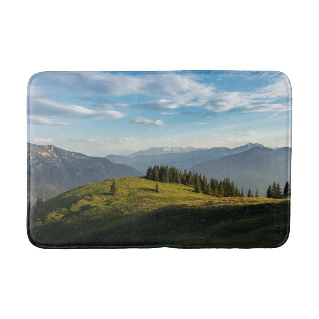 Berg | Spitzingsee Sjö, schweiziska Alpernor Badrumsmatta (Framsidan)
