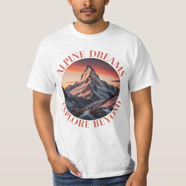 berg t shirt (Framsida)