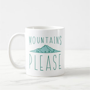 Berg, tack kaffemugg