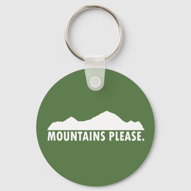 Berg, tack nyckelring (Framsida)