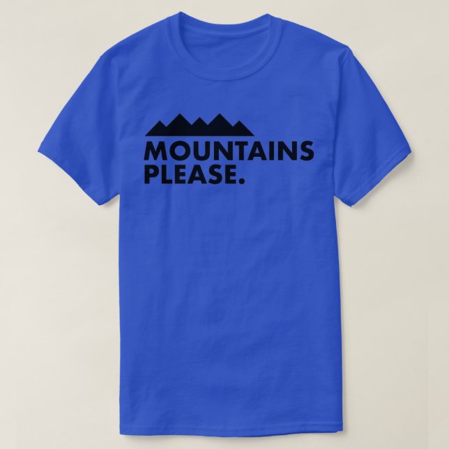 Berg, tack t shirt (Design framsida)
