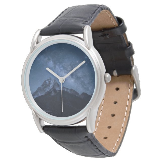 Berg | Thamserku Mountain, Nepal Armbandsur (Vinklad)