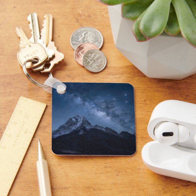 Berg | Thamserku Mountain, Nepal Nyckelring (Skrivbord)