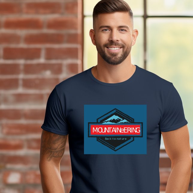 Berg tillbaka till naturen T-Shirt (Skapare uppladdad)