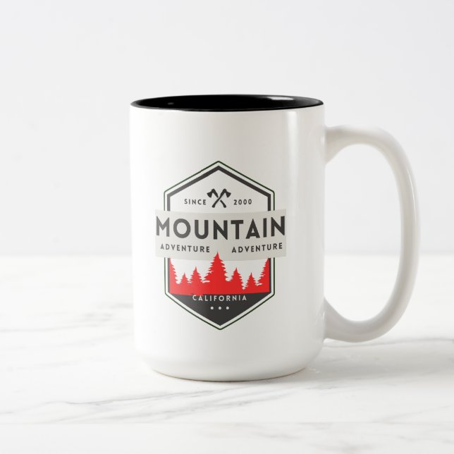 Berg Två-Tonad Mugg (Höger)