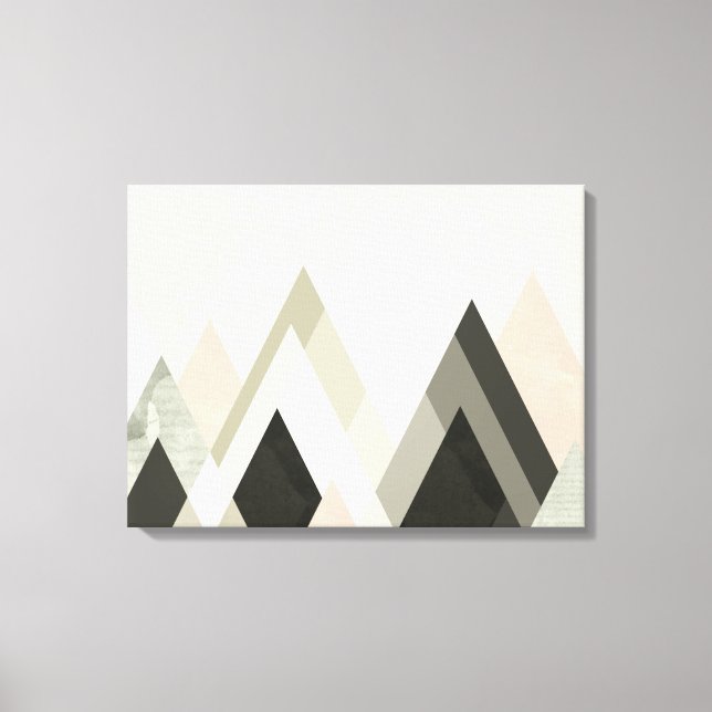 Berg utanför bergen III Canvastryck (Framsida)