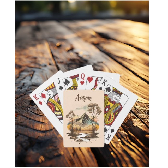 Berg utomhus Äventyr Casinokort (Skapare uppladdad)
