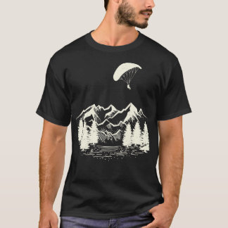 Berg utomhus Hobby Paragliding T Shirt