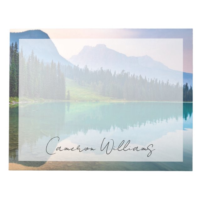 Berg | Yoho National Park, British Columbia Anteckningsblock (Framsida)