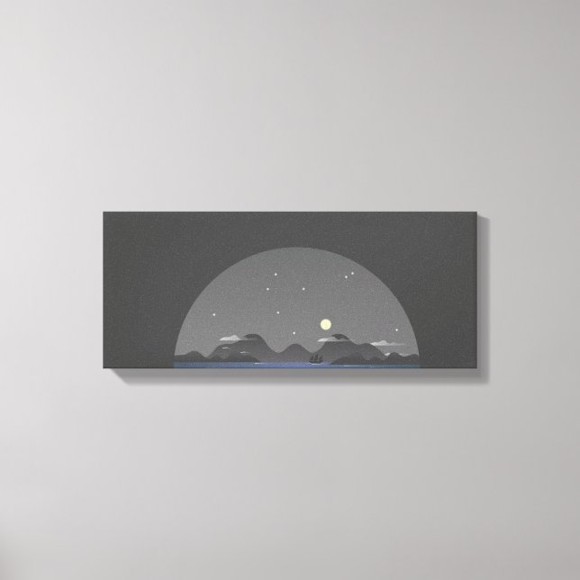 Berg | Zazzle_Growshop Canvastryck (Framsida)