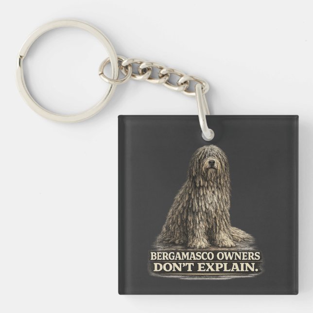 Bergamasco-ägare förklarar inte (Framsidan)