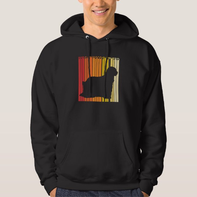 Bergamasco Shepherd Hoodie (Framsida)