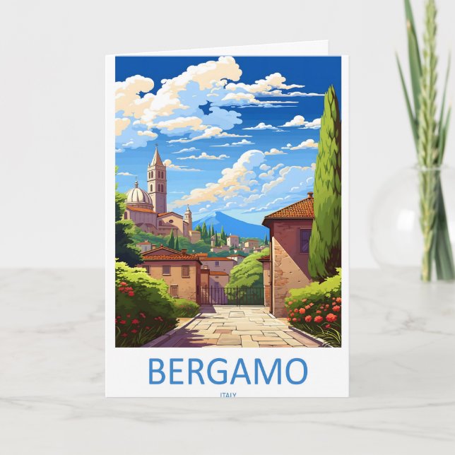 Bergamo 1 kort (Framsida)