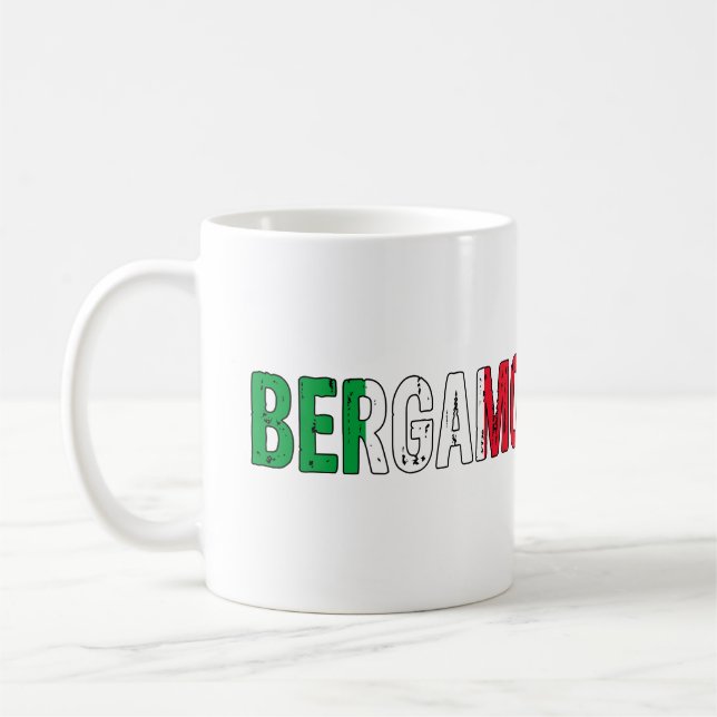 Bergamo Italien Kaffemugg (Vänster)
