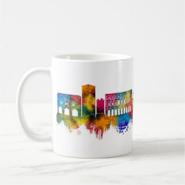 Bergamo Italy Skyline Kaffemugg