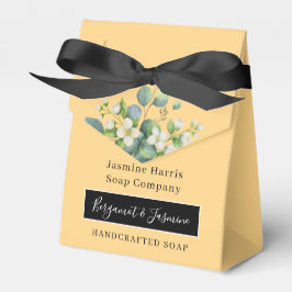 Bergamot och Jasmine Handmade Soap Favor Box Presentaskar