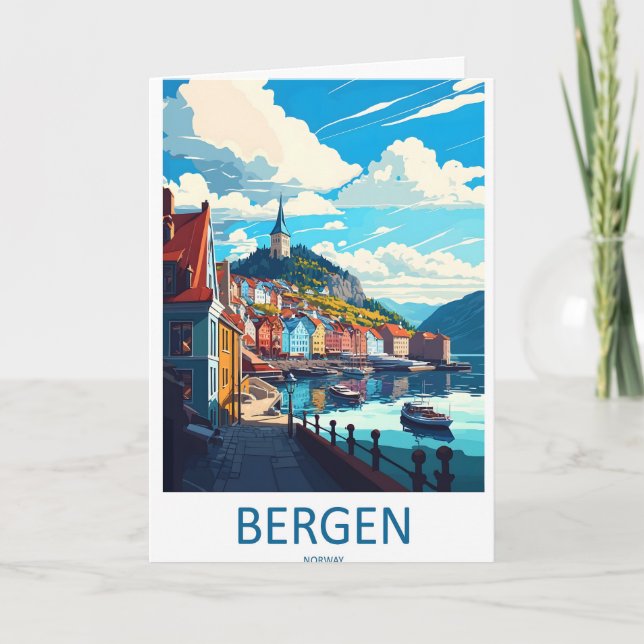 Bergan 1 kort (Framsida)