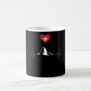 Bergarna i Schweiz Kaffemugg