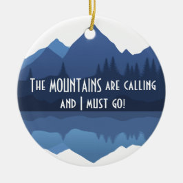 Bergarna ringer... julgransprydnad keramik