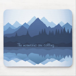 Bergarna ropar designen Mousepad Musmatta