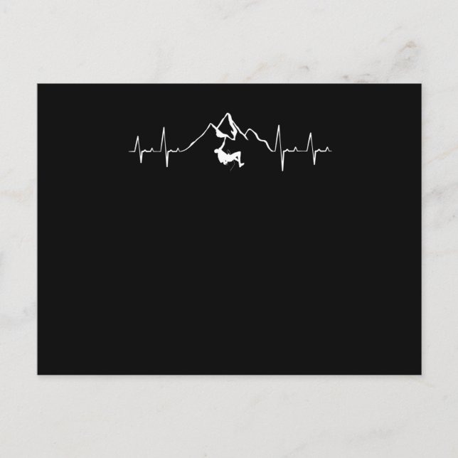 Bergarnas klimatpulsslag vykort (Framsida)