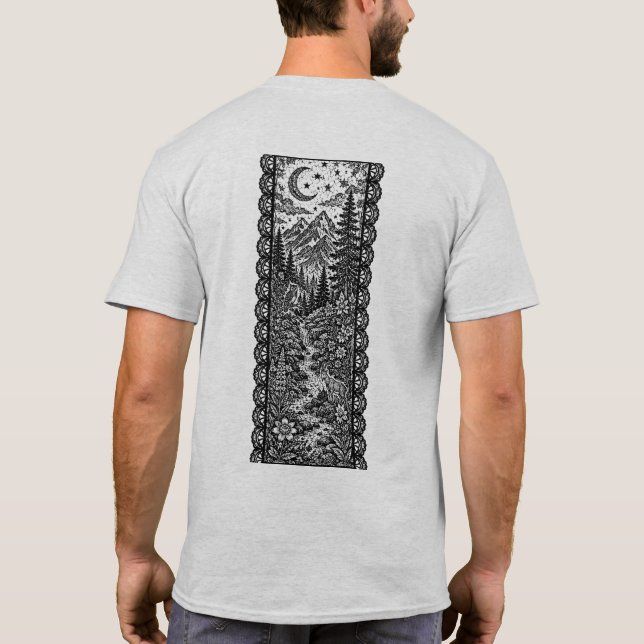 Bergband T Shirt (Baksida)