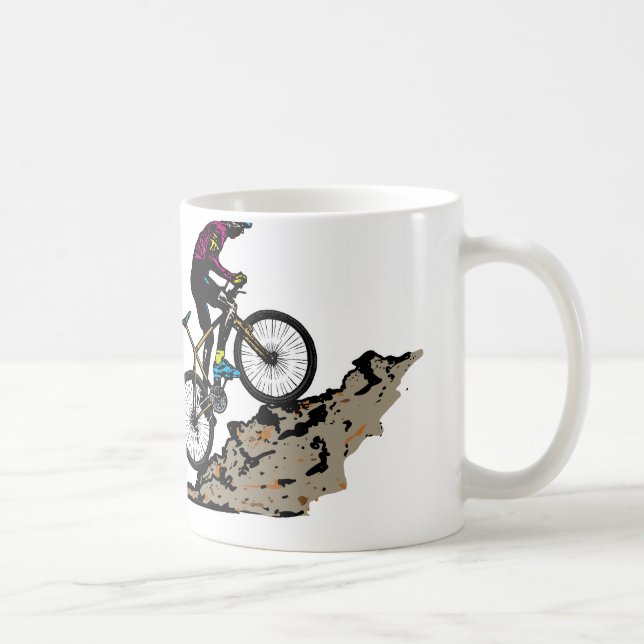 Bergbiker Kaffemugg (Höger)